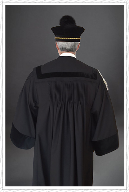 Toga in tropicalsuperfine ermenegildo zegna completa di cordoni e borsetta - Eurotoga